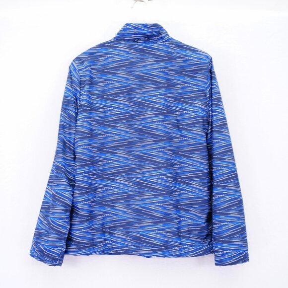 Swiss Tech Heather Blue Gray Boys Jacket‎ 2XL (18) Full Zip Fleece Lined - Picture 3 of 6